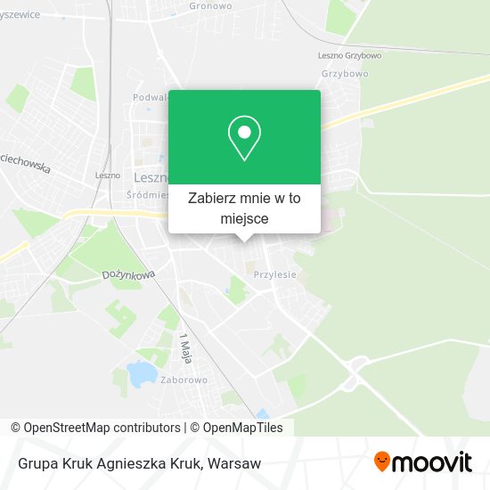 Mapa Grupa Kruk Agnieszka Kruk