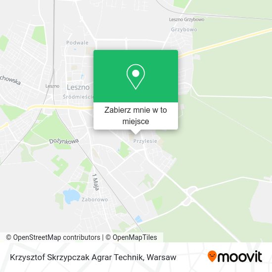 Mapa Krzysztof Skrzypczak Agrar Technik