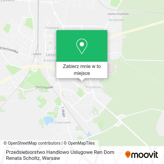 Mapa Przedsiebiorstwo Handlowo Uslugowe Ren Dom Renata Scholtz