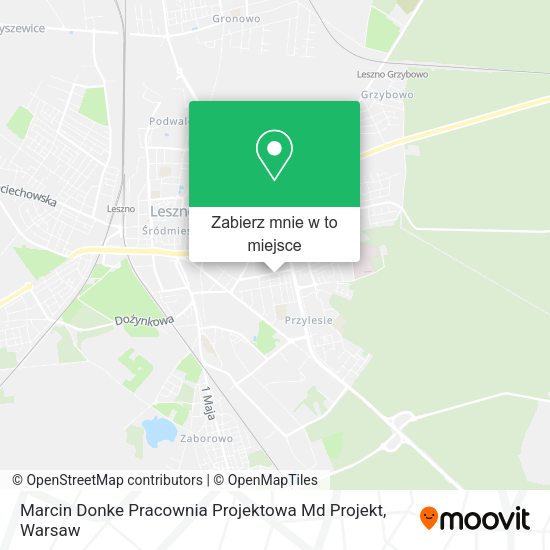 Mapa Marcin Donke Pracownia Projektowa Md Projekt