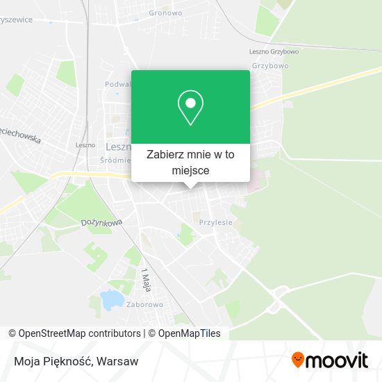 Mapa Moja Piękność