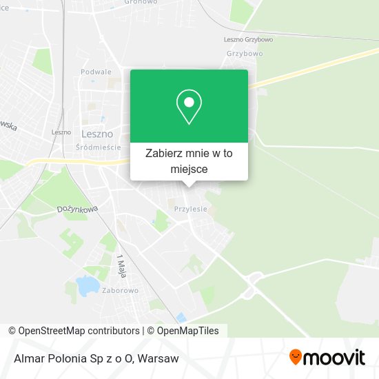 Mapa Almar Polonia Sp z o O