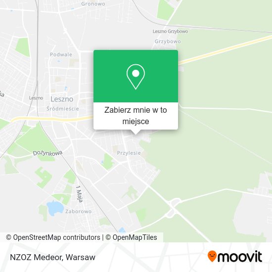 Mapa NZOZ Medeor