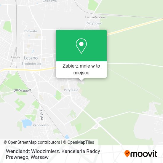 Mapa Wendlandt Włodzimierz. Kancelaria Radcy Prawnego