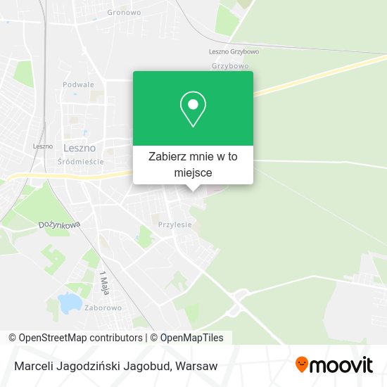 Mapa Marceli Jagodziński Jagobud