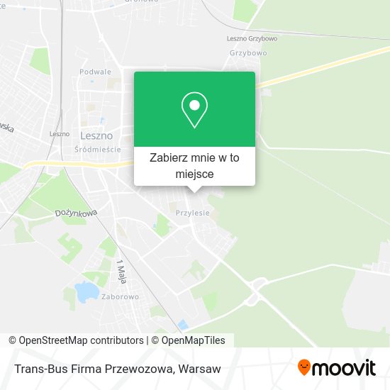 Mapa Trans-Bus Firma Przewozowa