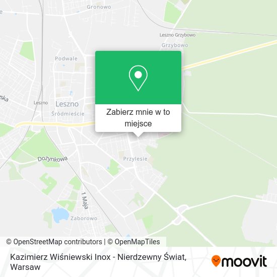 Mapa Kazimierz Wiśniewski Inox - Nierdzewny Świat