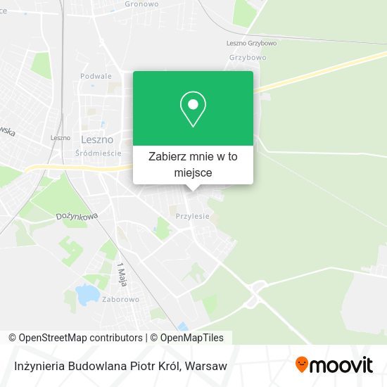 Mapa Inżynieria Budowlana Piotr Król