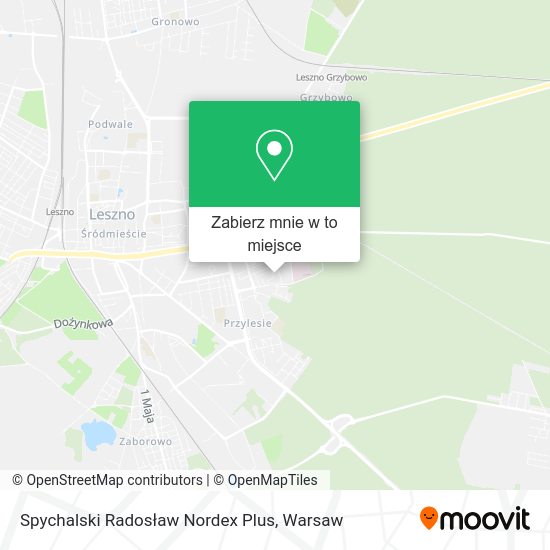 Mapa Spychalski Radosław Nordex Plus