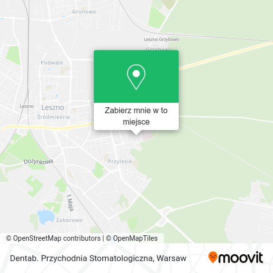 Mapa Dentab. Przychodnia Stomatologiczna