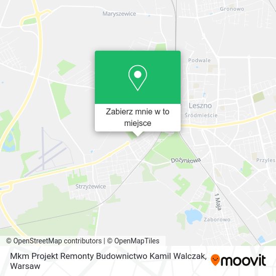 Mapa Mkm Projekt Remonty Budownictwo Kamil Walczak