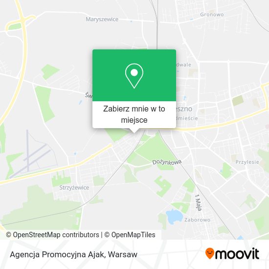 Mapa Agencja Promocyjna Ajak