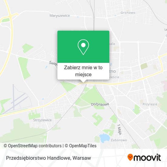 Mapa Przedsiębiorstwo Handlowe