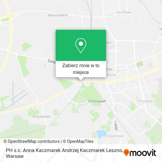 Mapa PH s.c. Anna Kaczmarek Andrzej Kaczmarek Leszno