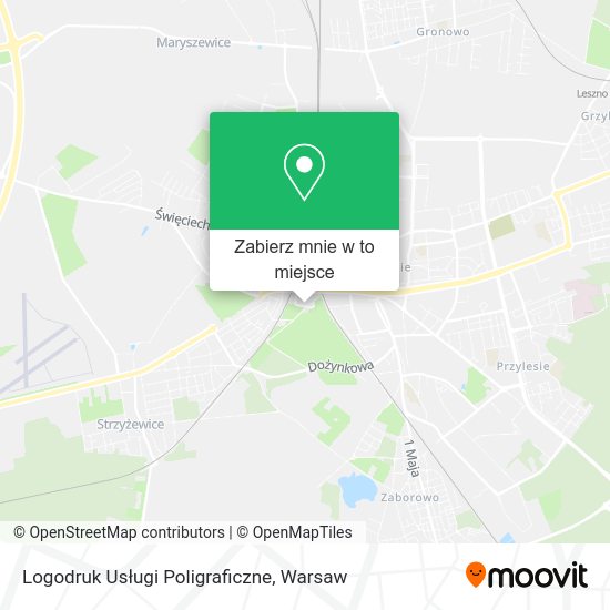 Mapa Logodruk Usługi Poligraficzne