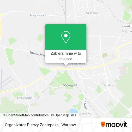 Mapa Organizator Pieczy Zastepczej