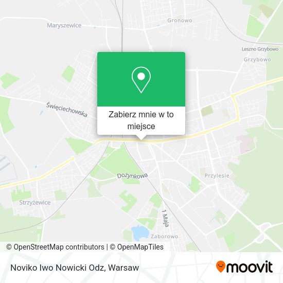 Mapa Noviko Iwo Nowicki Odz