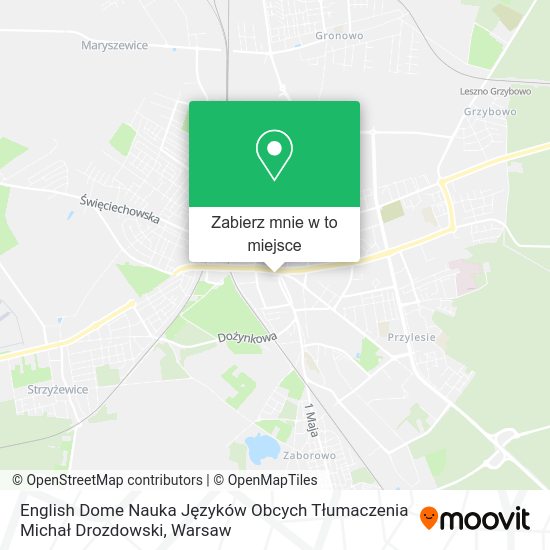 Mapa English Dome Nauka Języków Obcych Tłumaczenia Michał Drozdowski