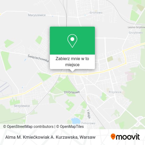 Mapa Alma M. Kmiećkowiak A. Kurzawska