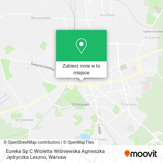 Mapa Eureka Sp C Wioletta Wiśniewska Agnieszka Jędryczka Leszno