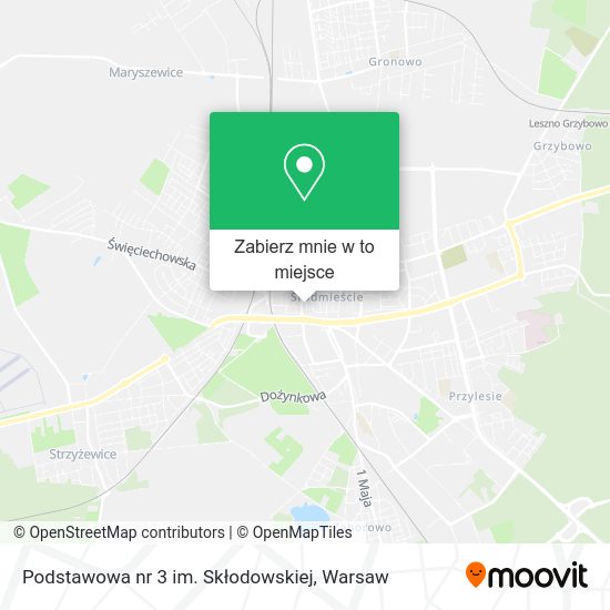 Mapa Podstawowa nr 3 im. Skłodowskiej