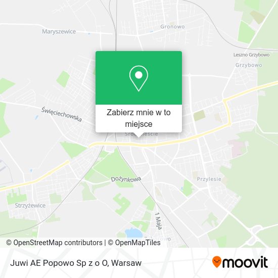 Mapa Juwi AE Popowo Sp z o O