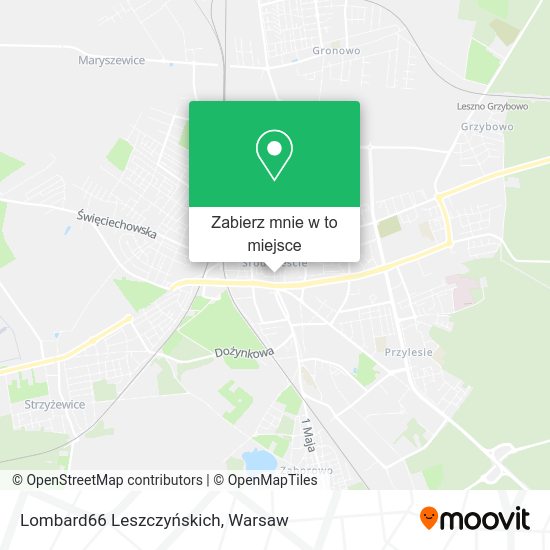 Mapa Lombard66 Leszczyńskich