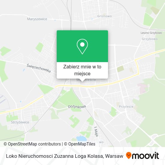 Mapa Loko Nieruchomosci Zuzanna Loga Kolasa