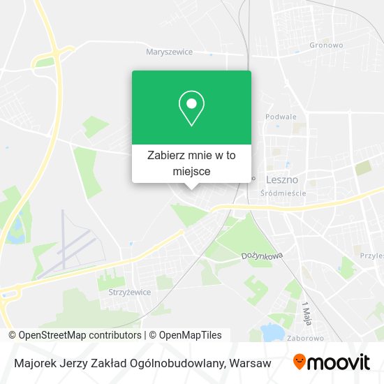 Mapa Majorek Jerzy Zakład Ogólnobudowlany