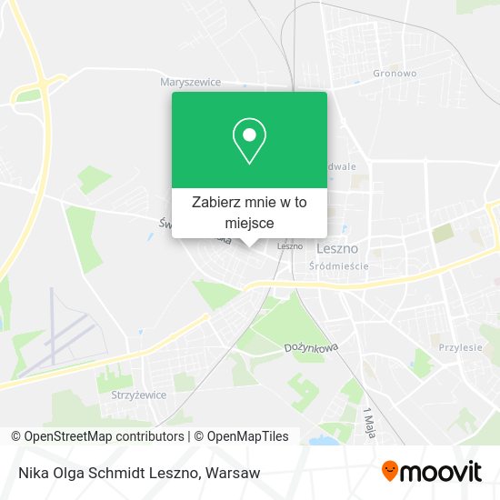 Mapa Nika Olga Schmidt Leszno