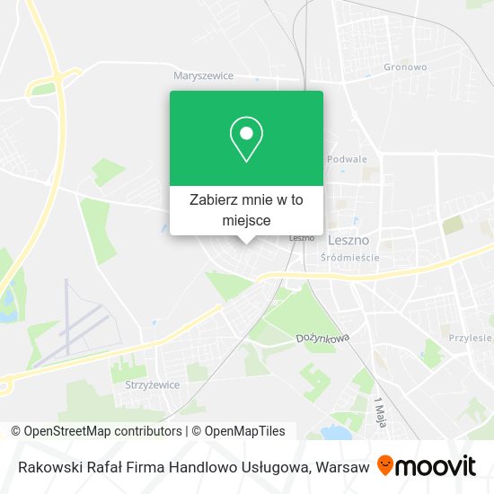 Mapa Rakowski Rafał Firma Handlowo Usługowa