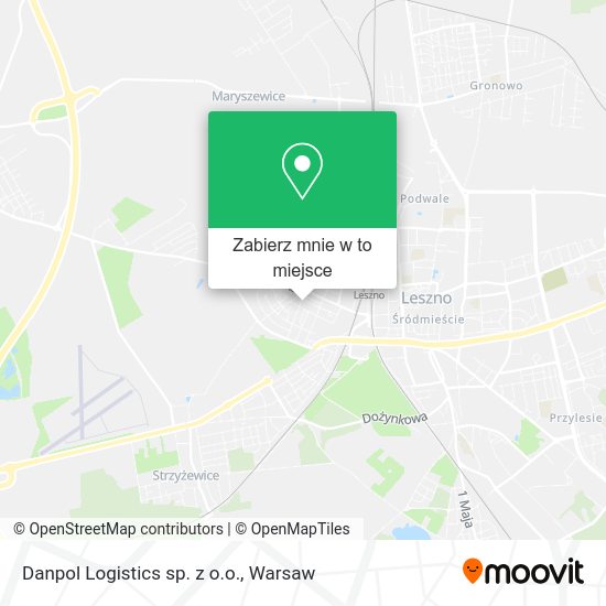 Mapa Danpol Logistics sp. z o.o.