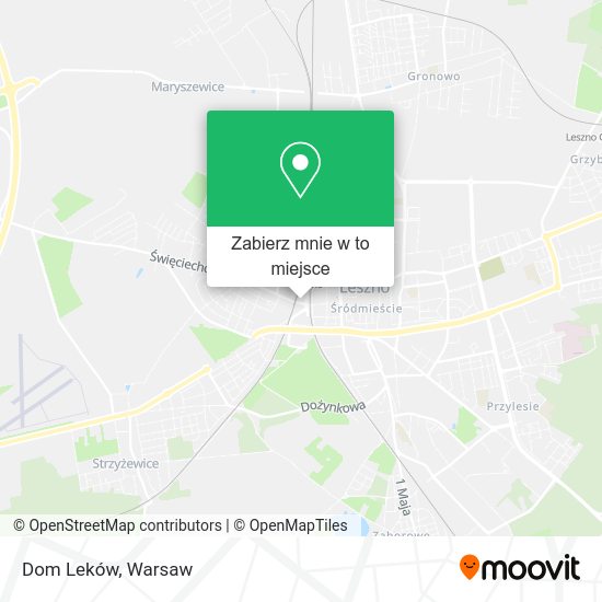 Mapa Dom Leków