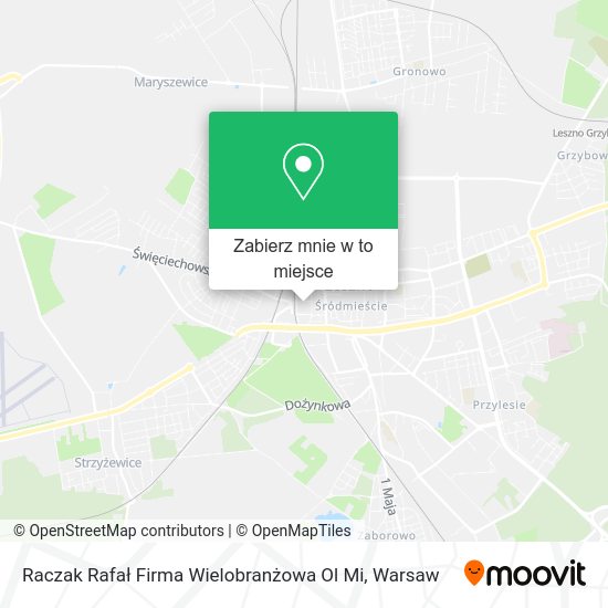 Mapa Raczak Rafał Firma Wielobranżowa Ol Mi