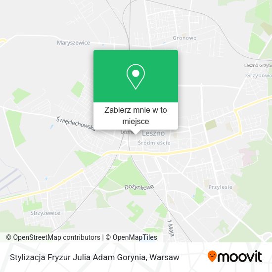 Mapa Stylizacja Fryzur Julia Adam Gorynia