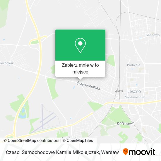 Mapa Czesci Samochodowe Kamila Mikolajczak