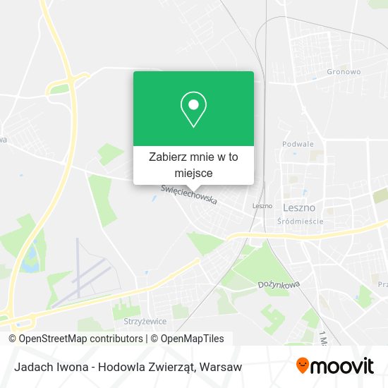 Mapa Jadach Iwona - Hodowla Zwierząt