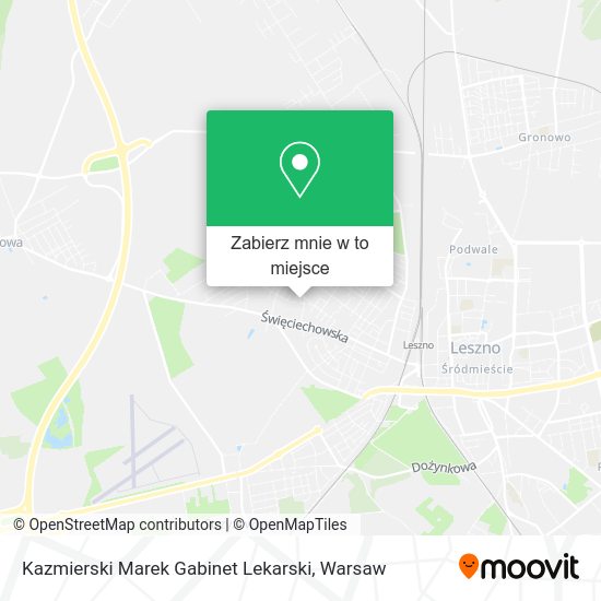 Mapa Kazmierski Marek Gabinet Lekarski