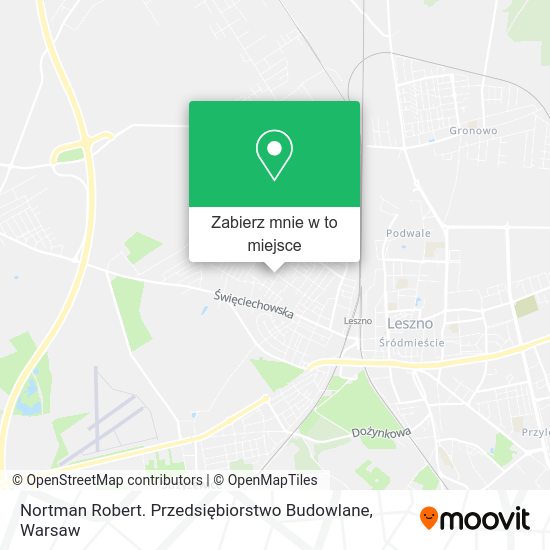 Mapa Nortman Robert. Przedsiębiorstwo Budowlane