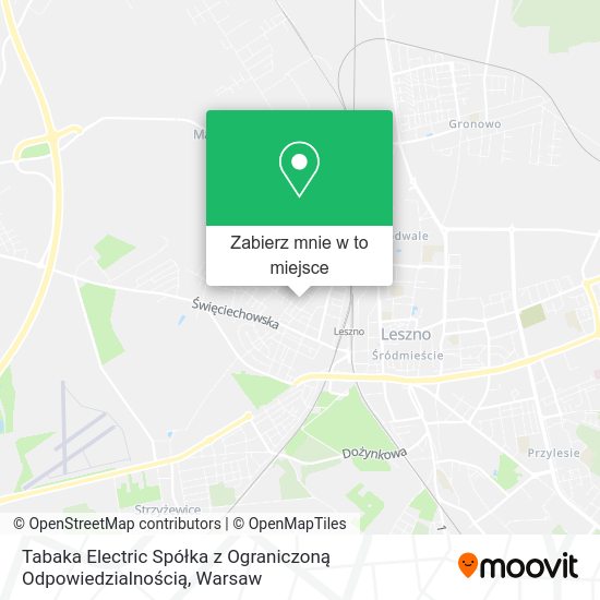 Mapa Tabaka Electric Spółka z Ograniczoną Odpowiedzialnością