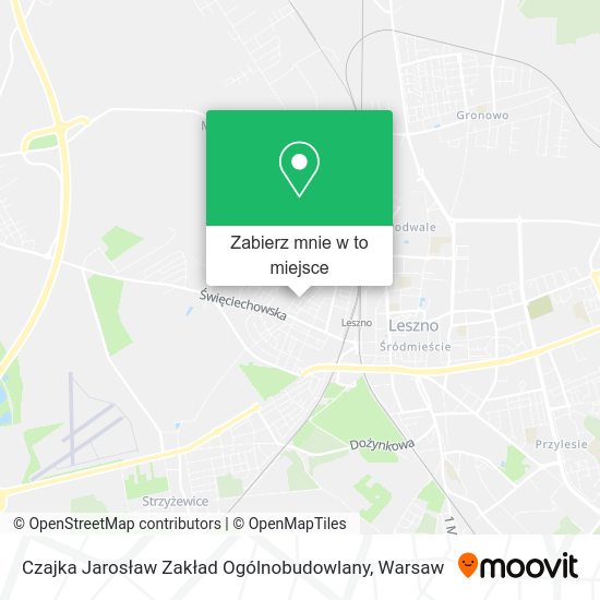 Mapa Czajka Jarosław Zakład Ogólnobudowlany