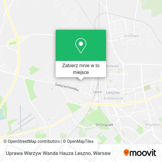 Mapa Uprawa Warzyw Wanda Hauza Leszno