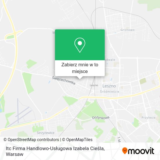 Mapa Itc Firma Handlowo-Usługowa Izabela Cieśla