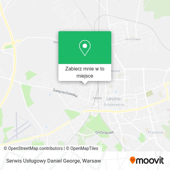 Mapa Serwis Usługowy Daniel George