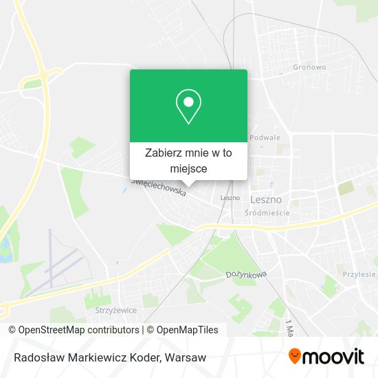 Mapa Radosław Markiewicz Koder