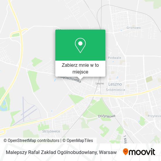 Mapa Malepszy Rafał Zakład Ogólnobudowlany