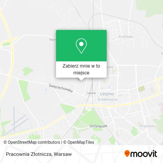 Mapa Pracownia Złotnicza