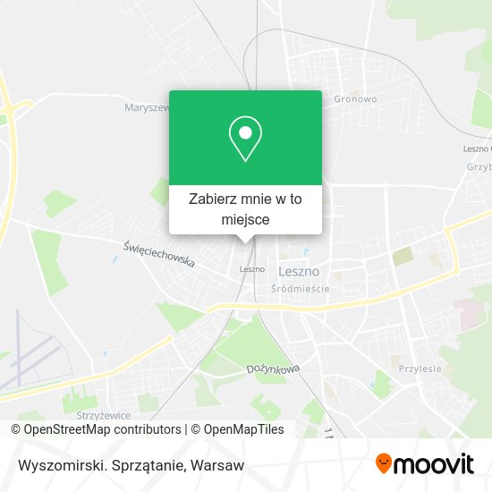 Mapa Wyszomirski. Sprzątanie