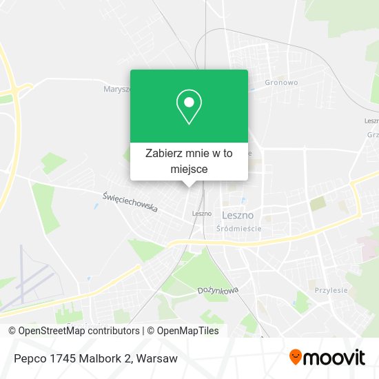 Mapa Pepco 1745 Malbork 2