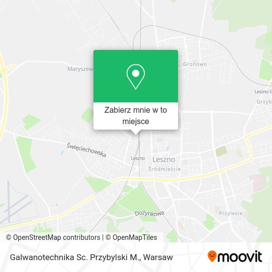 Mapa Galwanotechnika Sc. Przybylski M.